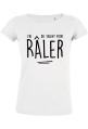 Tee shirt femme bio à col danseuse