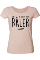 Tee shirt femme bio à col danseuse