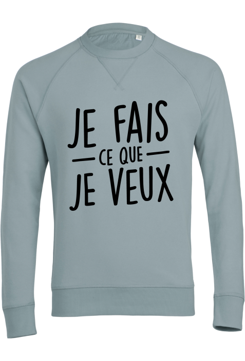 Organic sweatshirt