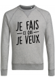 Organic sweatshirt