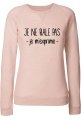 Sweat shirt femme bio