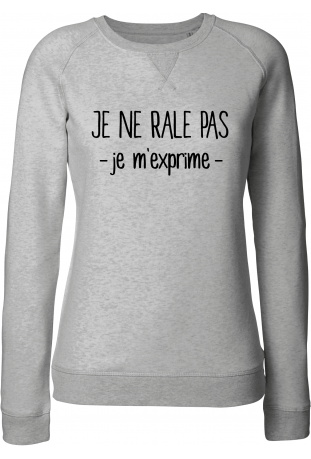 Sweat shirt femme bio